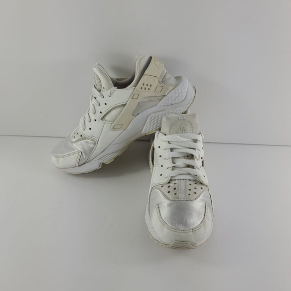 Nike Air Huarache Run Women Shoes White Nike Sneakers Size US 8.5 - Picture 9 of 10
